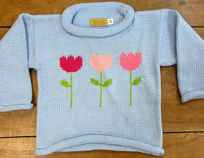 Tulips Rollneck Sweater