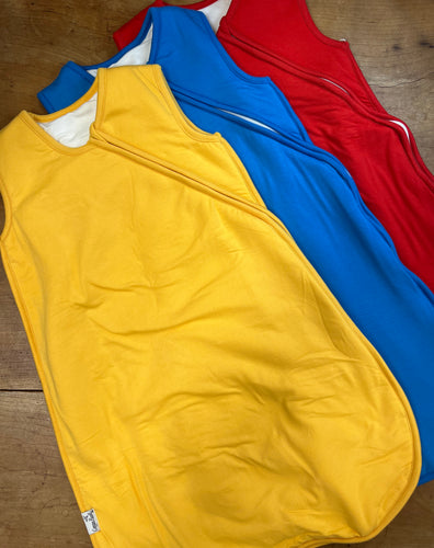 Cloud Sleep Bags In Primary Colors