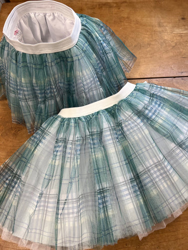 Blue Tartan Tutu