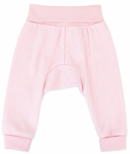 Baby Pink Cotton Fleece Pants