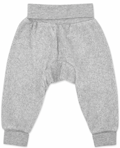 Heather Gray Cotton Fleece Pants