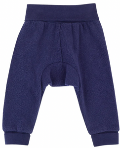 Navy Cotton Fleece Pants