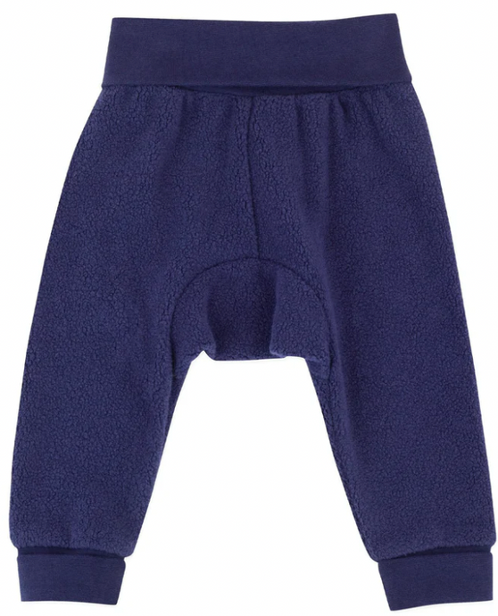 Navy Cotton Fleece Pants