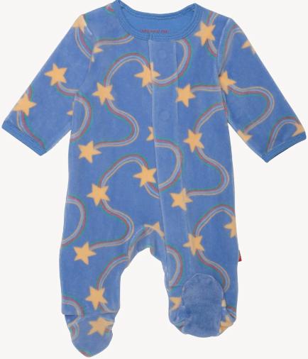 Starry Nights Velour Magnetic Me Footie