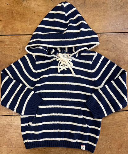 Striped Hoodie Sweater
