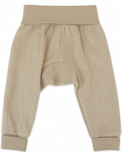 Khaki Cotton Fleece Pants