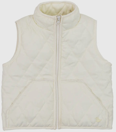 Quilted Vanilla Barn Vest