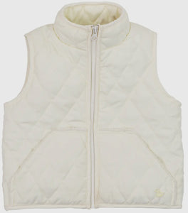 Quilted Vanilla Barn Vest