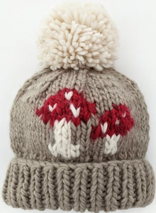 Mushroom Pebble Beanie Hat