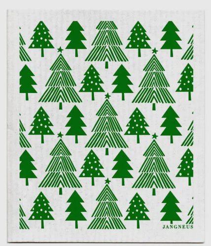 Swedish Dishcloth Christmas Forest