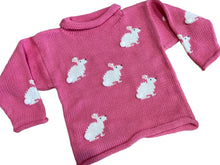 Load image into Gallery viewer, Pink Bunny Sweater