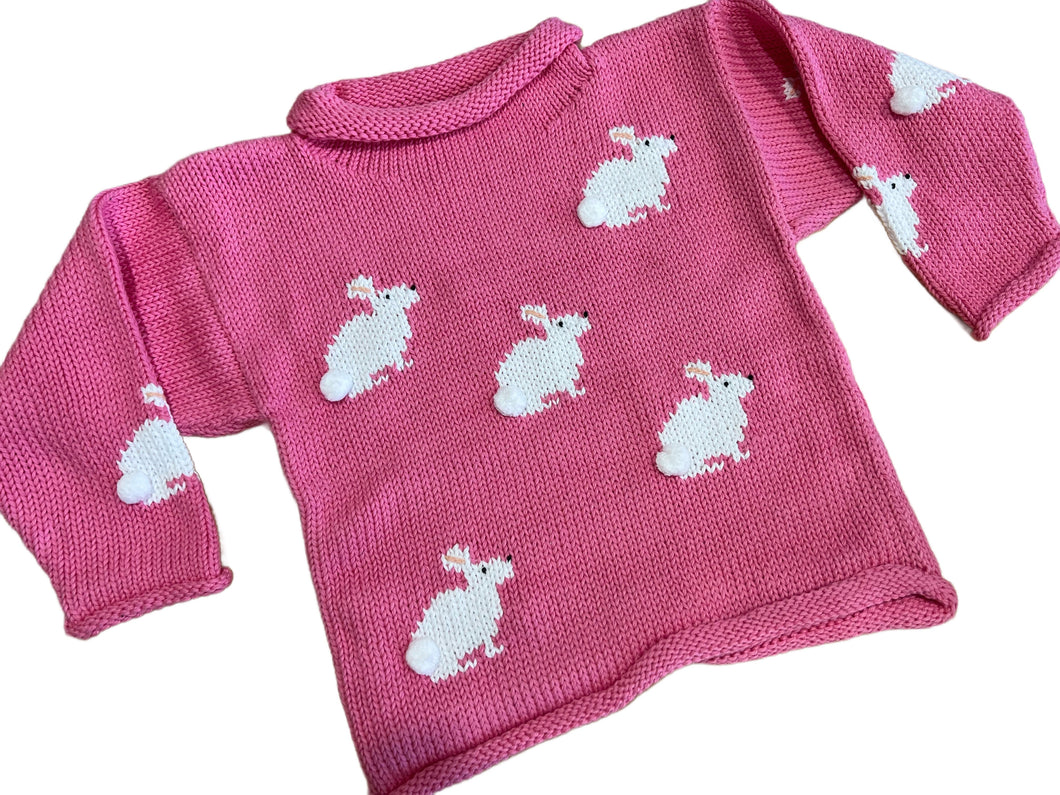Pink Bunny Sweater