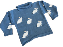 Load image into Gallery viewer, Blue Bunny Sweater