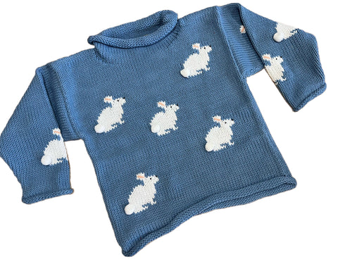 Blue Bunny Sweater