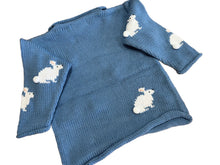 Load image into Gallery viewer, Blue Bunny Sweater