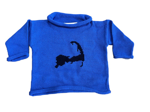 Blue Cape Cod Sweater