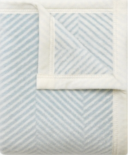 Load image into Gallery viewer, Harborview Herringbone Sky Mini Blanket