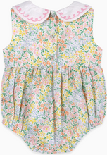 Load image into Gallery viewer, Organic Francis Floral Baby Romper + Headband