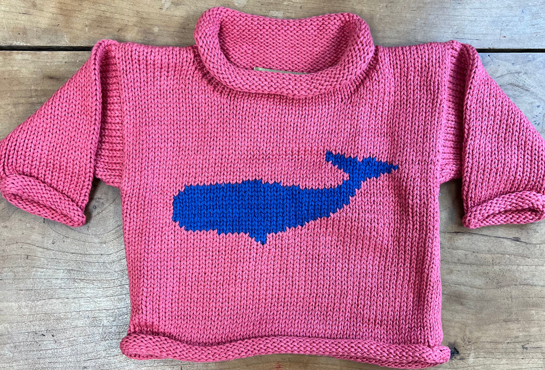 Roll Neck Sperm Whale Sweater