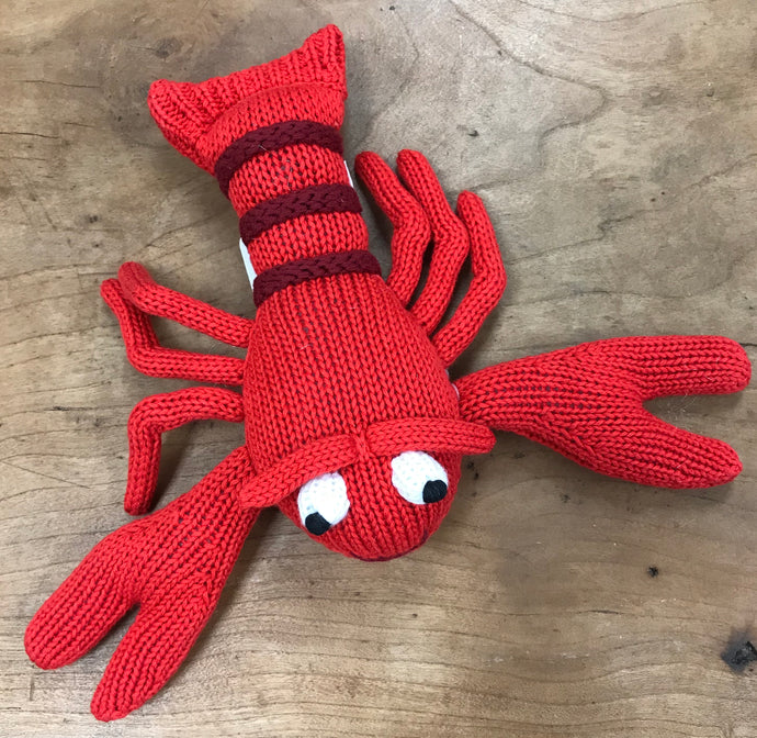 Cotton Lobster Rattle