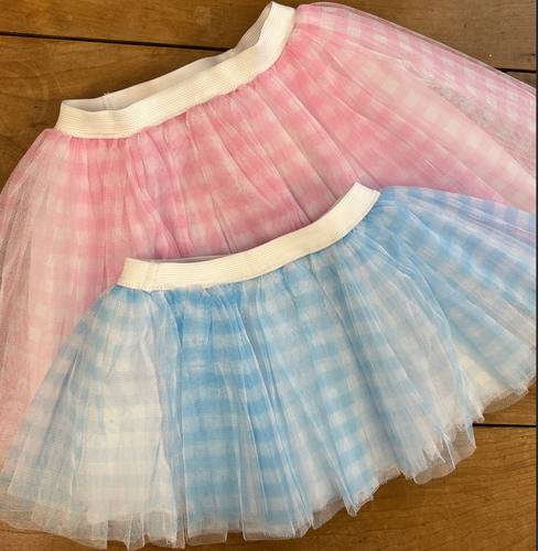 Gingham Tulle Tutu