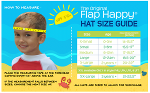 The Original Flap Happy Chambray Hat UPF 50+