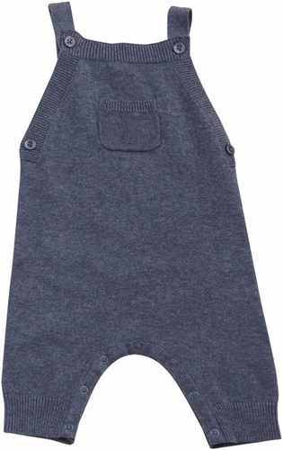 Navy Knit Overall