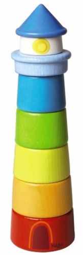Lighthouse Wooden Rainbow Stacker